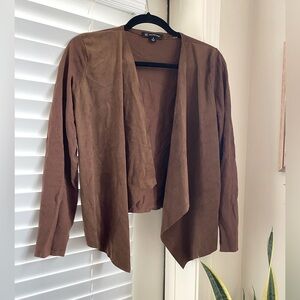 Brown Suede Long Sleeve